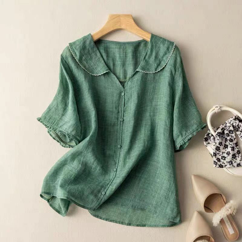 Adele Linen Blouse product image 1