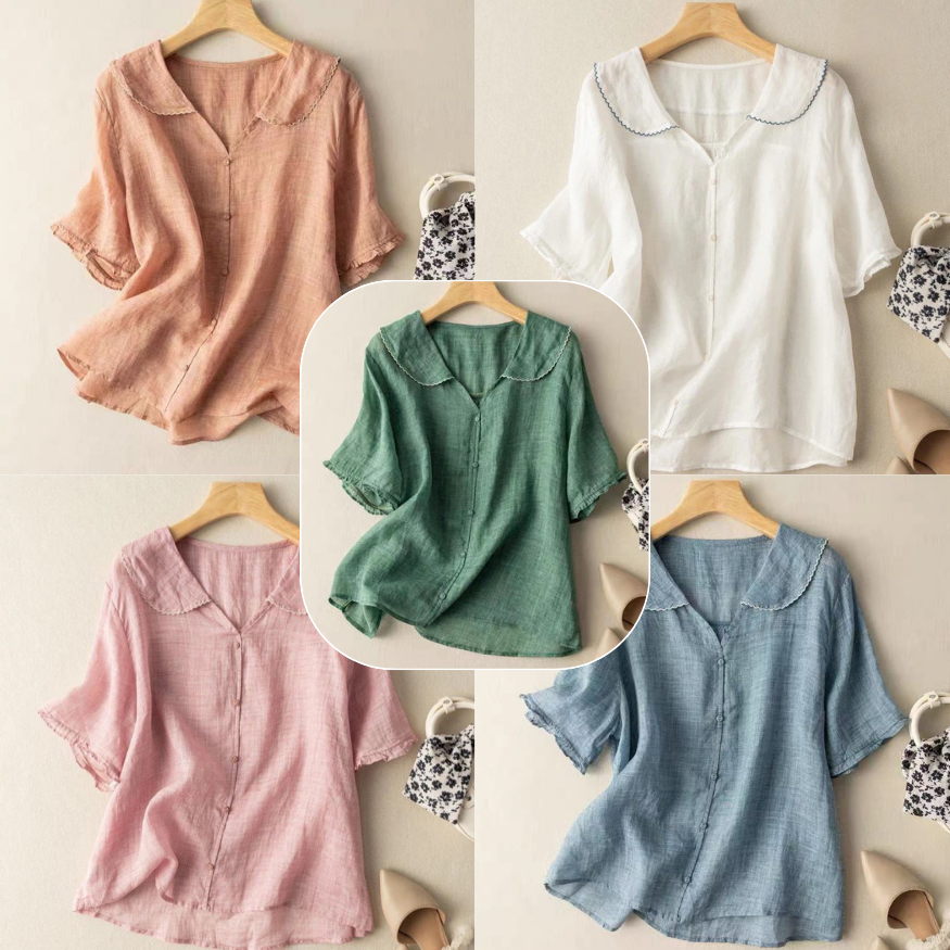 Adele Linen Blouse product image 6