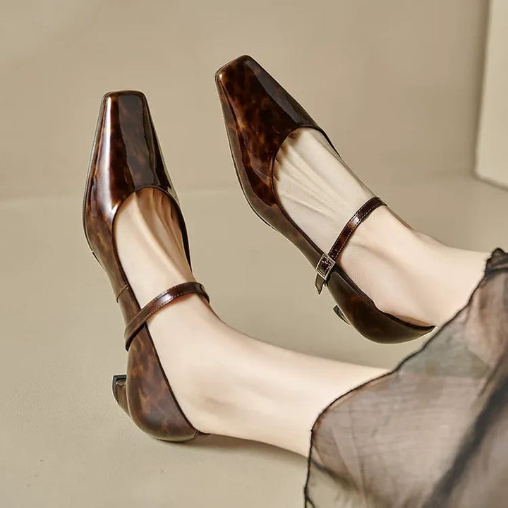 Alena Leather Heels product image 3