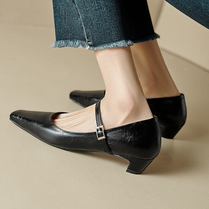 Alena Leather Heels product image 7