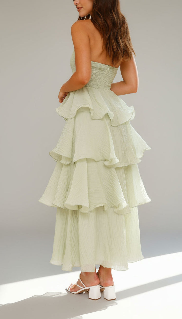 Amalise Tiered Strapless Maxi Dress product image 9