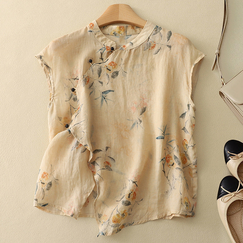Amanda Linen Top product image 1