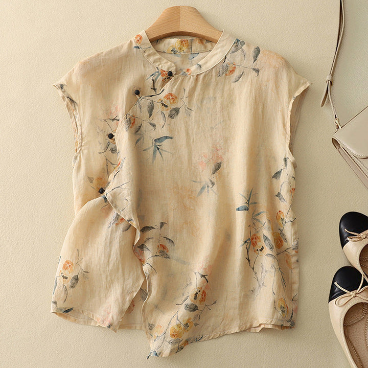 Amanda Linen Top product image 1
