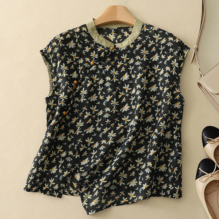 Amanda Linen Top product image 3