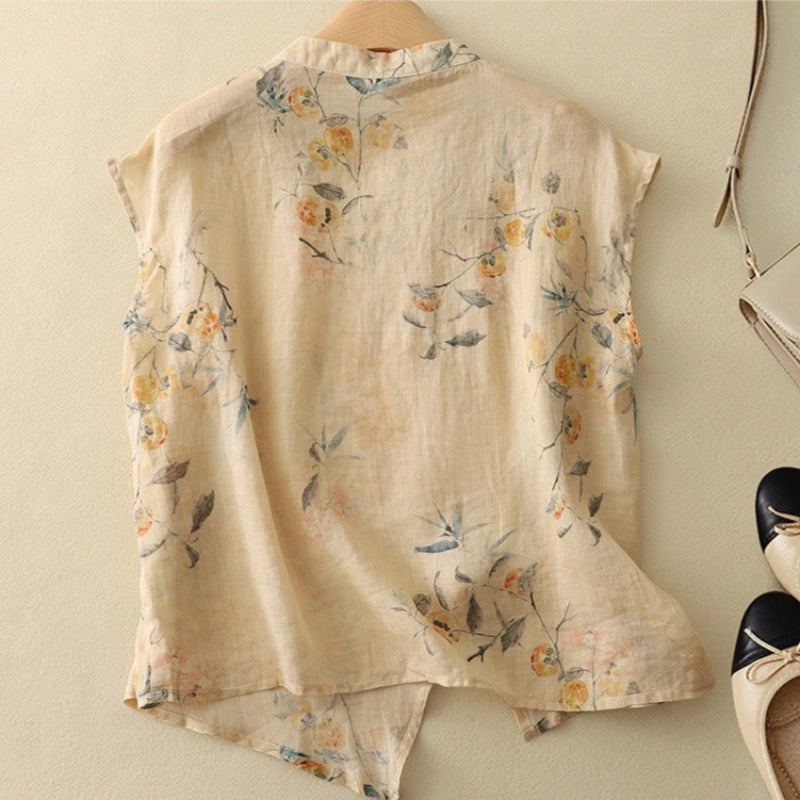 Amanda Linen Top product image 5