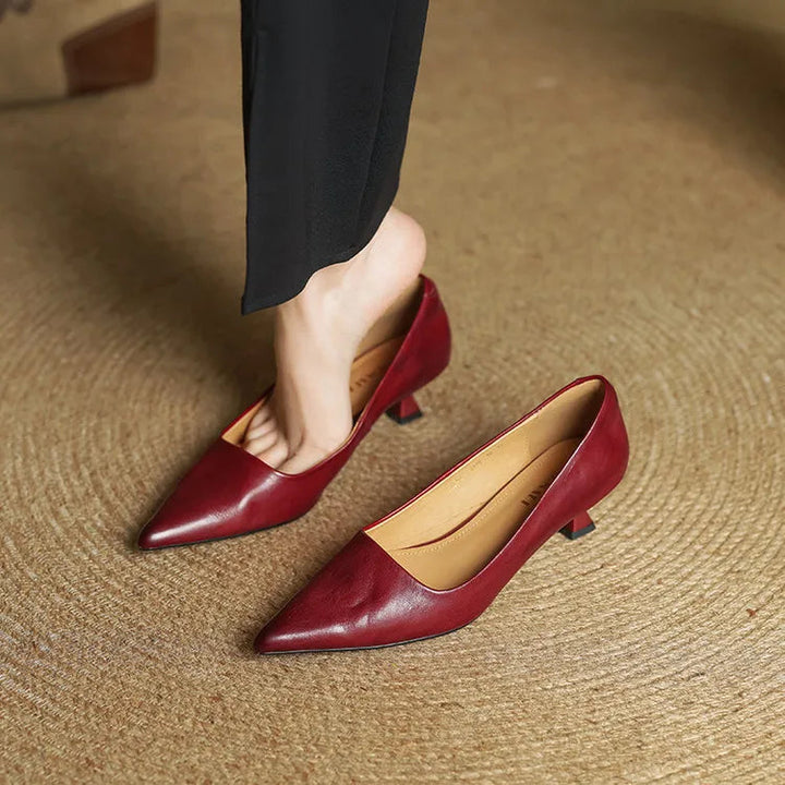 Anna Falcone Leather Heels product image 2