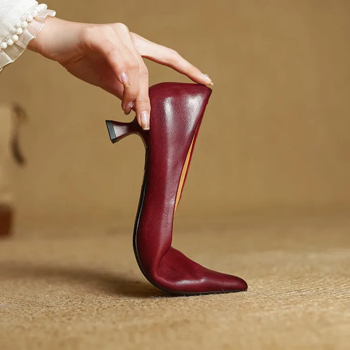 Anna Falcone Leather Heels product image 3