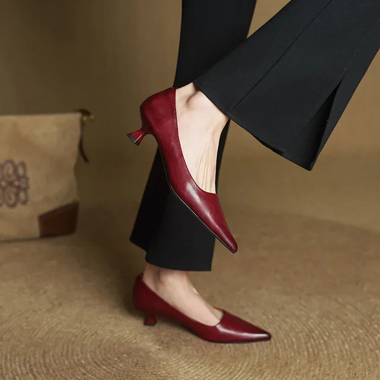 Anna Falcone Leather Heels product image 5