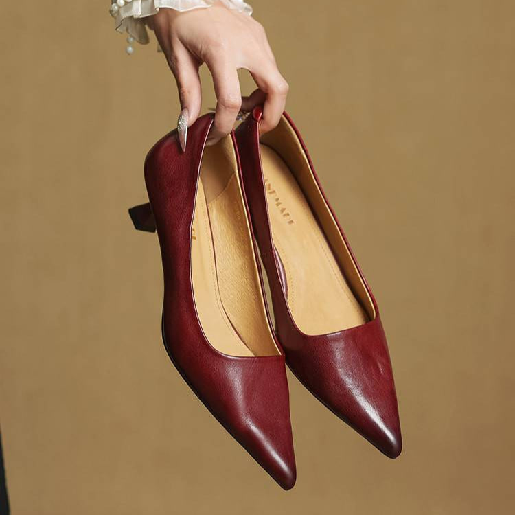 Anna Falcone Leather Heels product image 6