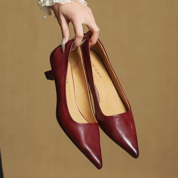 Anna Falcone Leather Heels product image 6