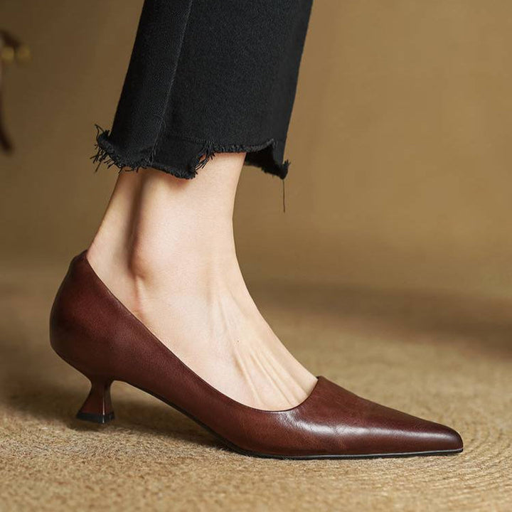 Anna Falcone Leather Heels product image 10