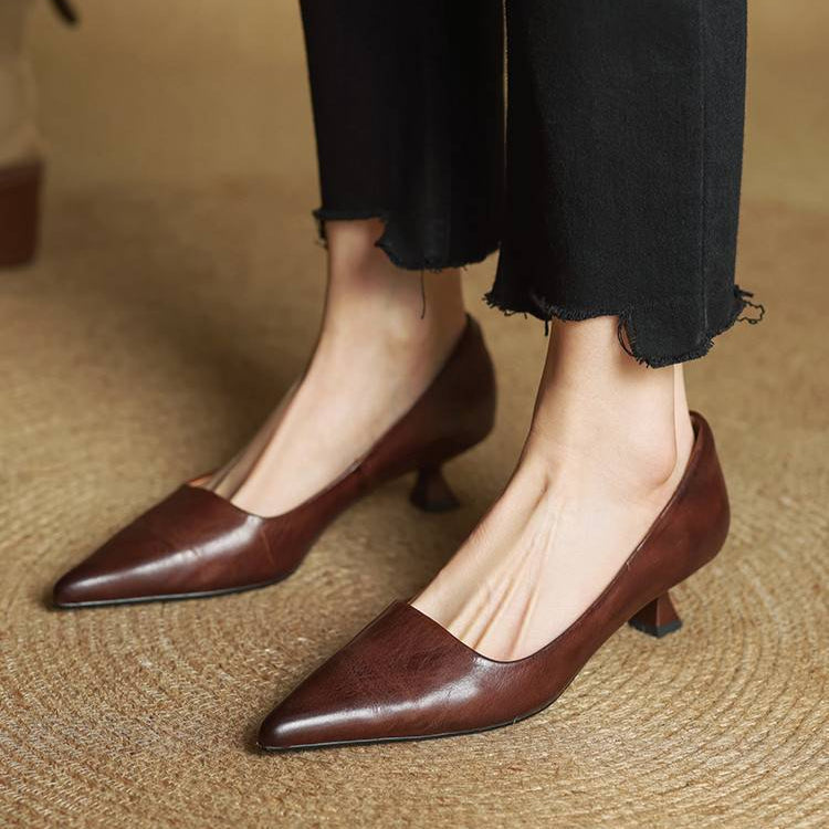 Anna Falcone Leather Heels product image 13