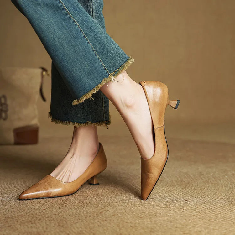 Anna Falcone Leather Heels product image 18