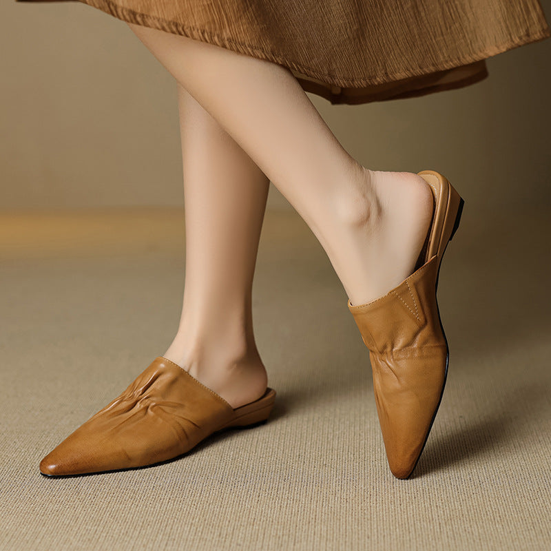 Anna Maria Leather Mules product image 1