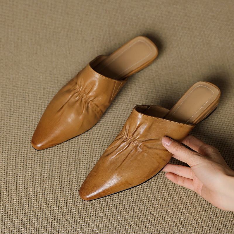 Anna Maria Leather Mules product image 2
