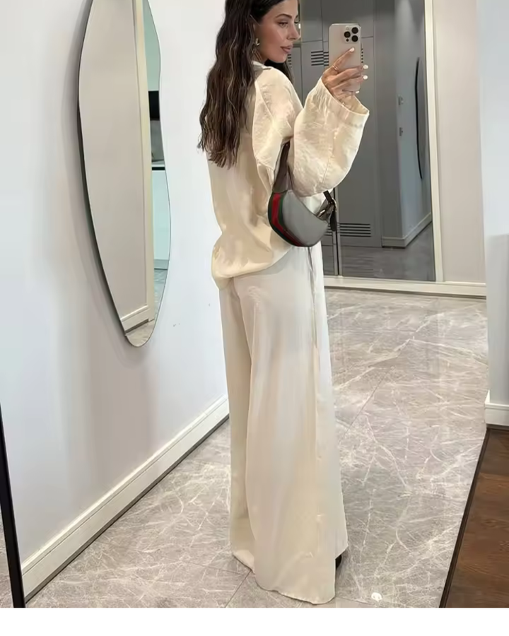 Avelisse Wide-Leg Elastic Trousers product image 3