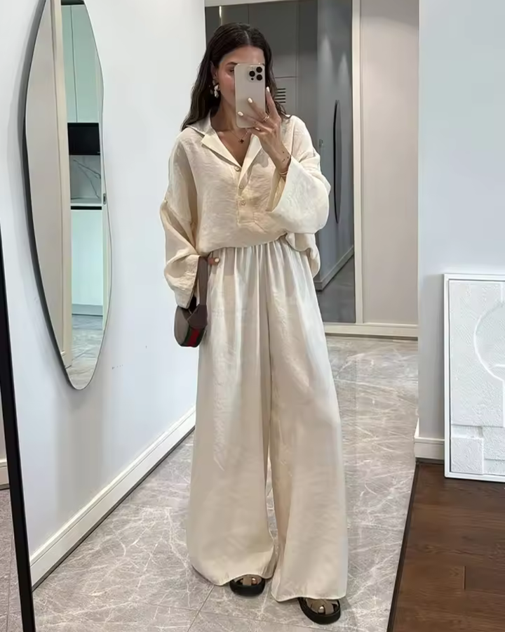 Avelisse Wide-Leg Elastic Trousers product image 10