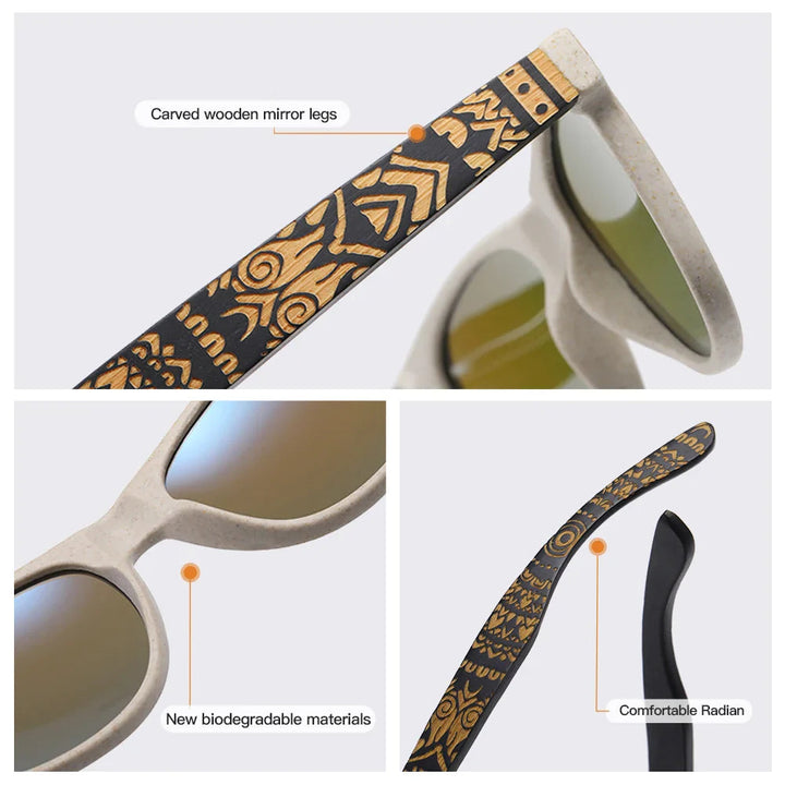 Bamboo Polarized Sunglasses product image 8
