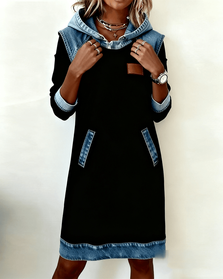 Calista Hooded Shift Dress product image 5