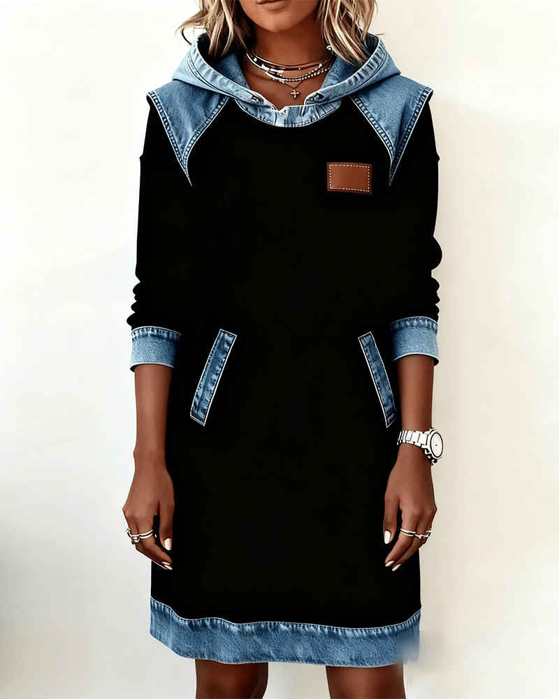 Calista Hooded Shift Dress product image 6