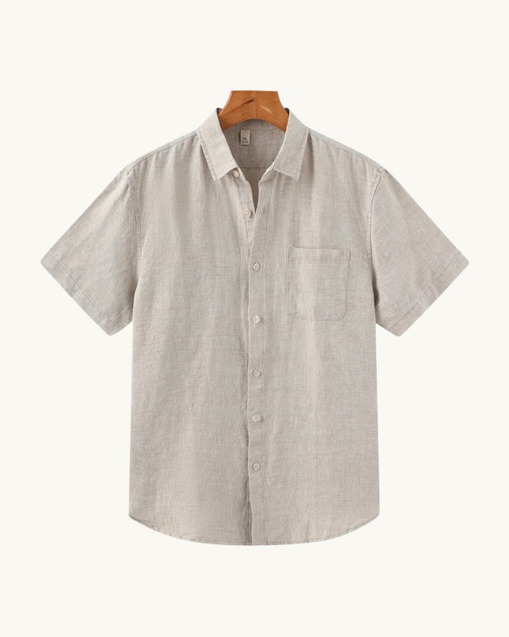 Capri - Linen Shirt (Shortsleeve) - Varenford 2