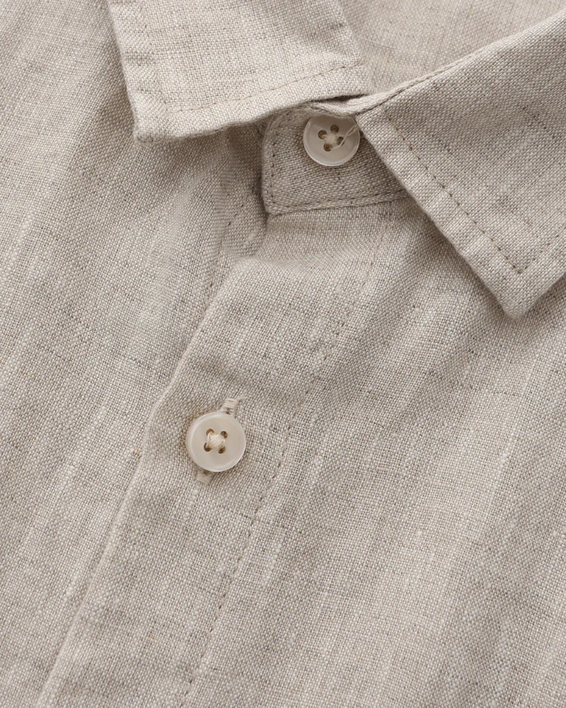 Capri - Linen Shirt (Shortsleeve) - Varenford 6