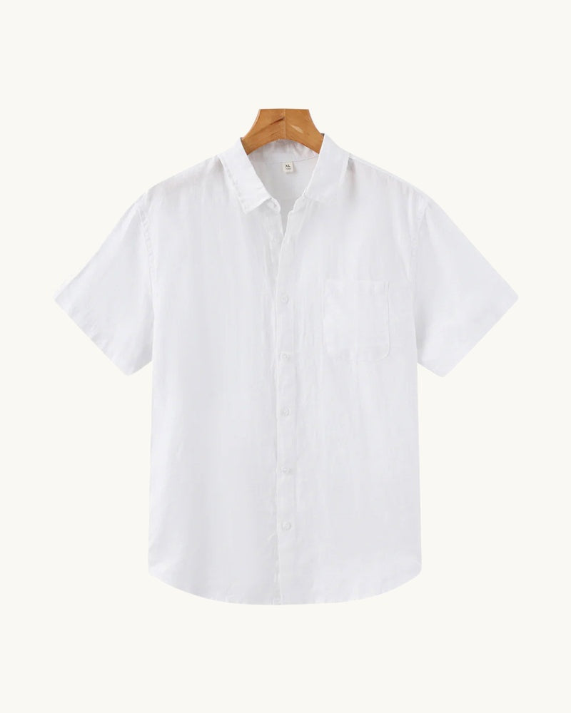 Capri - Linen Shirt (Shortsleeve) - Varenford 7