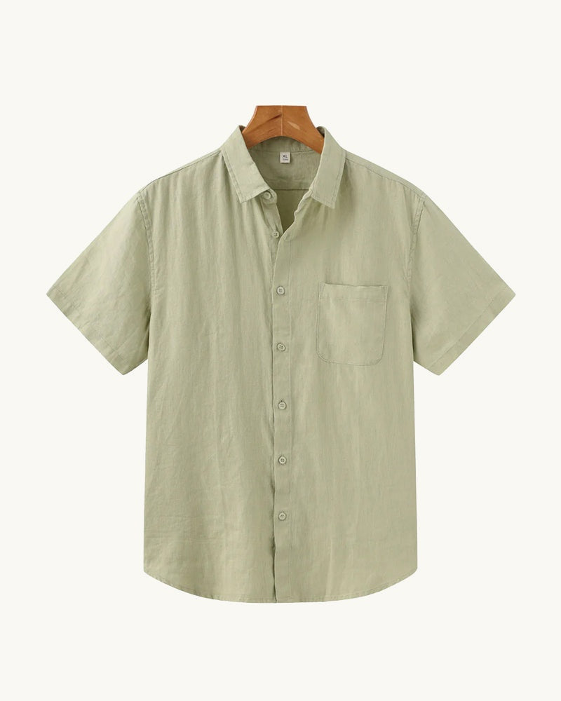 Capri - Linen Shirt (Shortsleeve) - Varenford 8