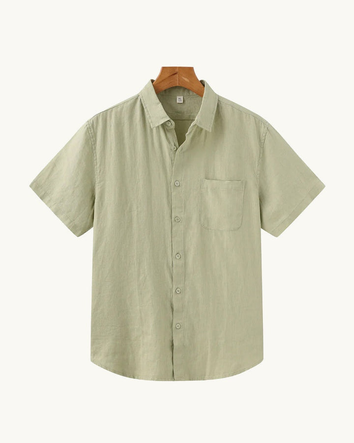 Capri - Linen Shirt (Shortsleeve) - Varenford 8