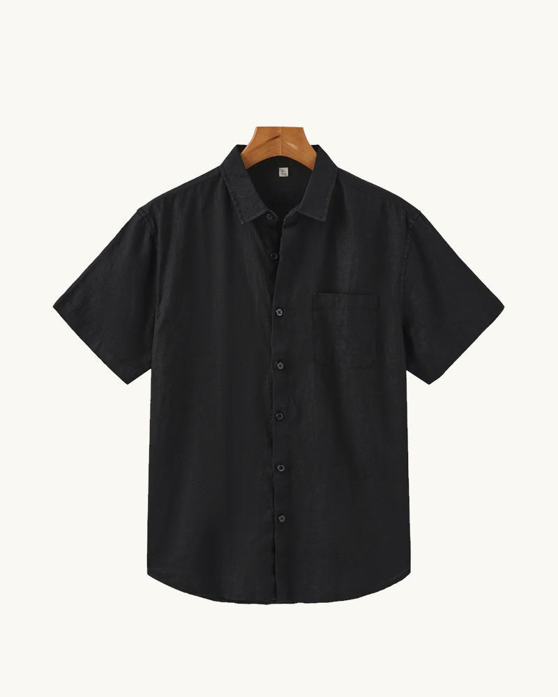 Capri - Linen Shirt (Shortsleeve) - Varenford 12
