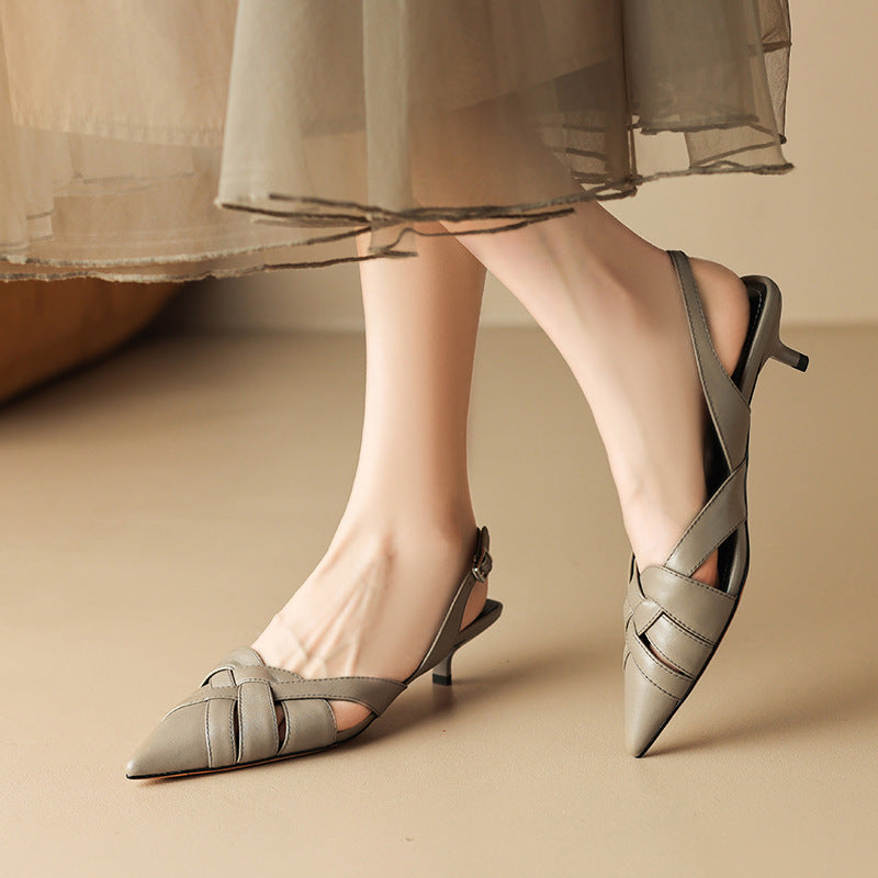 Corina Leather Heels product image 1