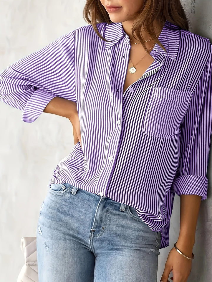 Elowen Striped Button Shirt product image 3