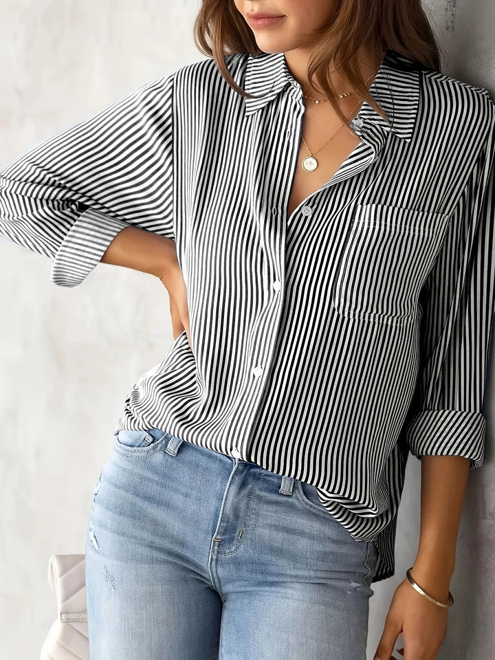 Elowen Striped Button Shirt product image 4