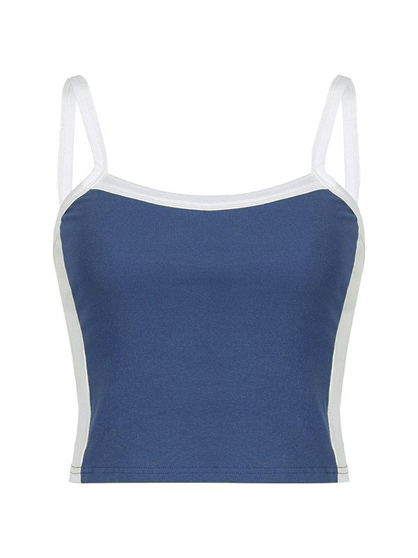 Elvara Contrast-Panel Crop Cami product image 10