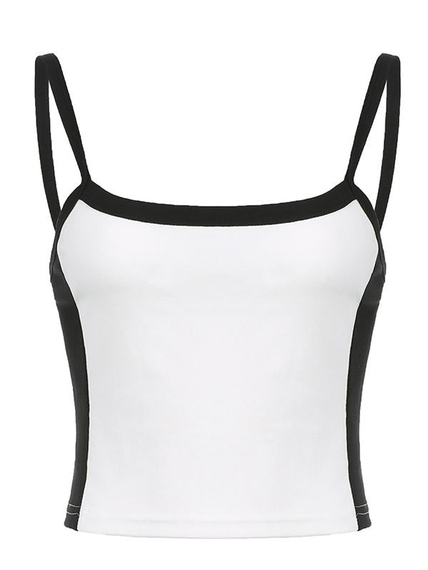 Elvara Contrast-Panel Crop Cami product image 21