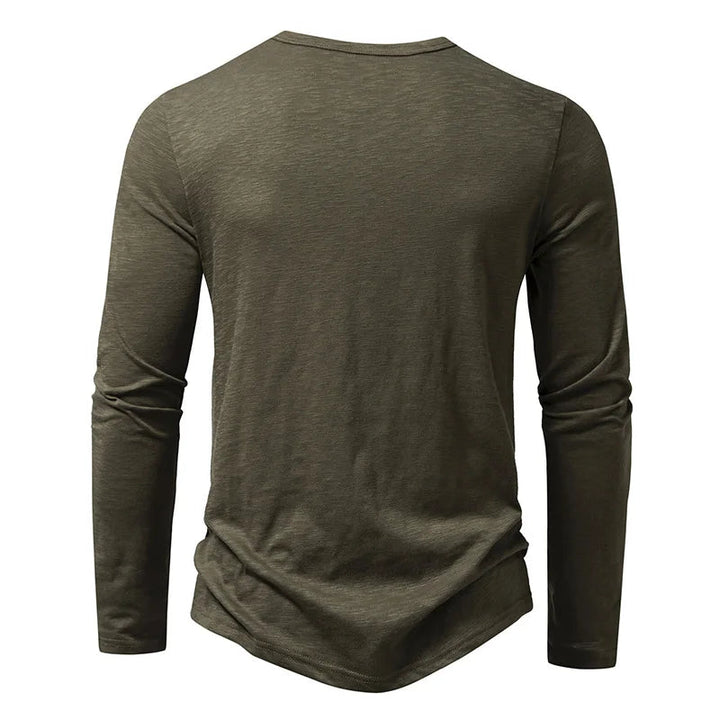 Enzo Cotton Henley product image 3