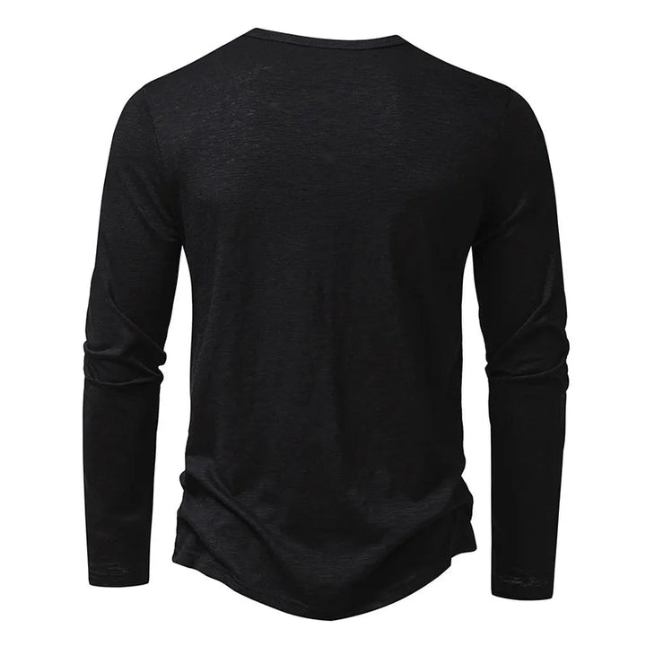 Enzo Cotton Henley product image 6
