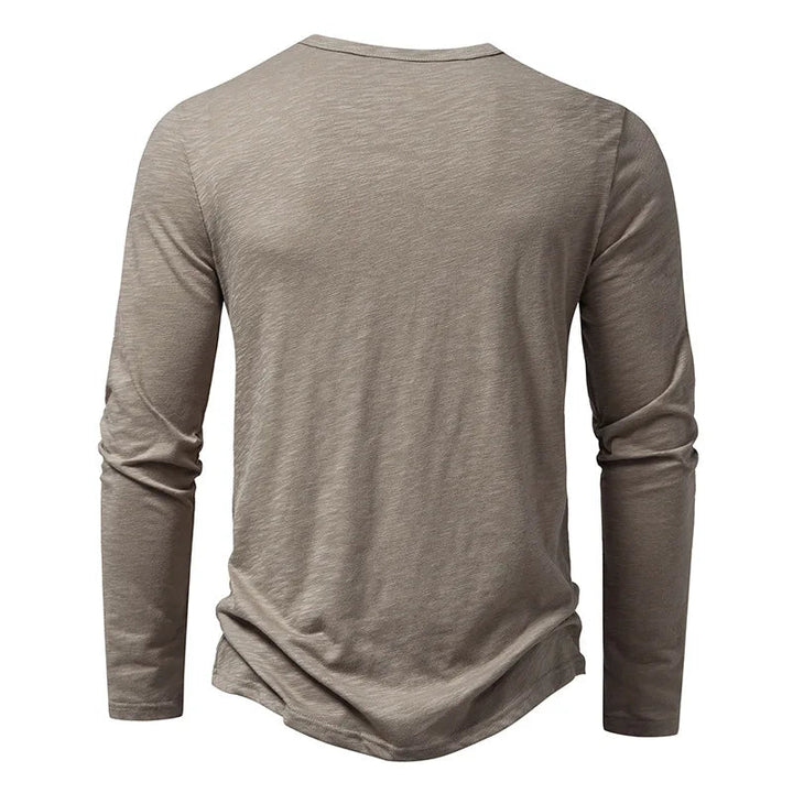 Enzo Cotton Henley product image 9