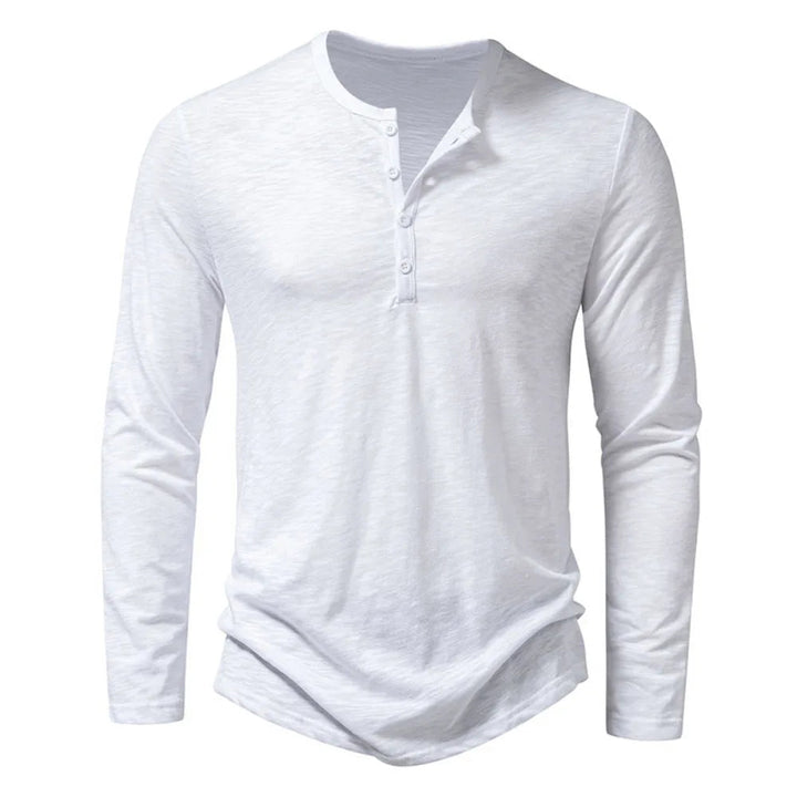 Enzo Cotton Henley product image 10