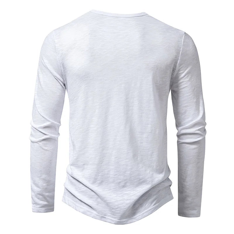 Enzo Cotton Henley product image 11