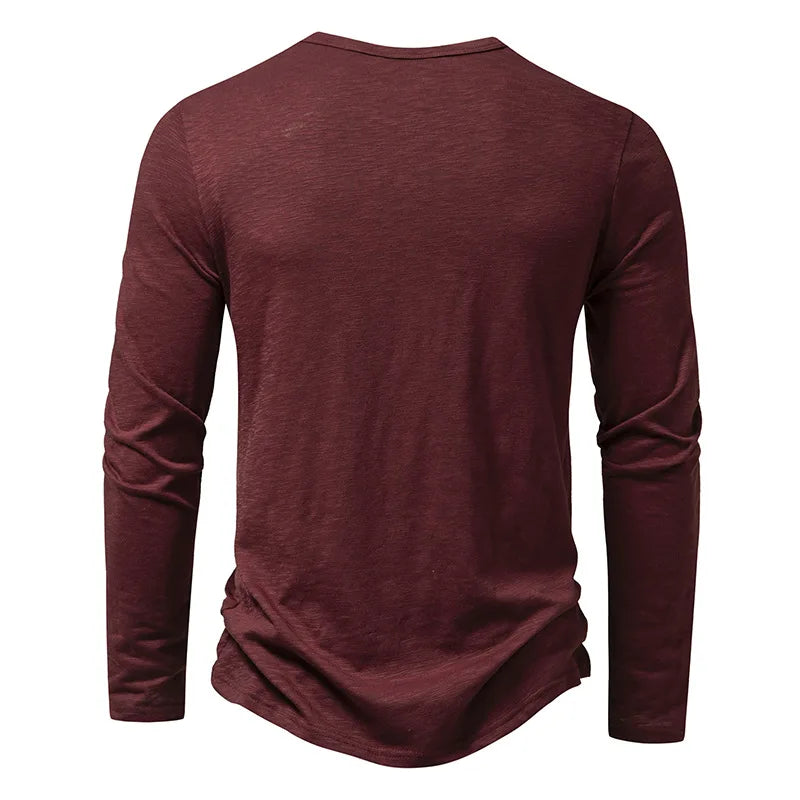 Enzo Cotton Henley product image 14
