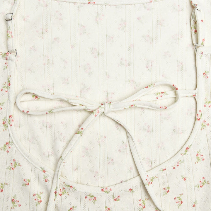 Florielle Lace-Up Floral Playsuit product image 9