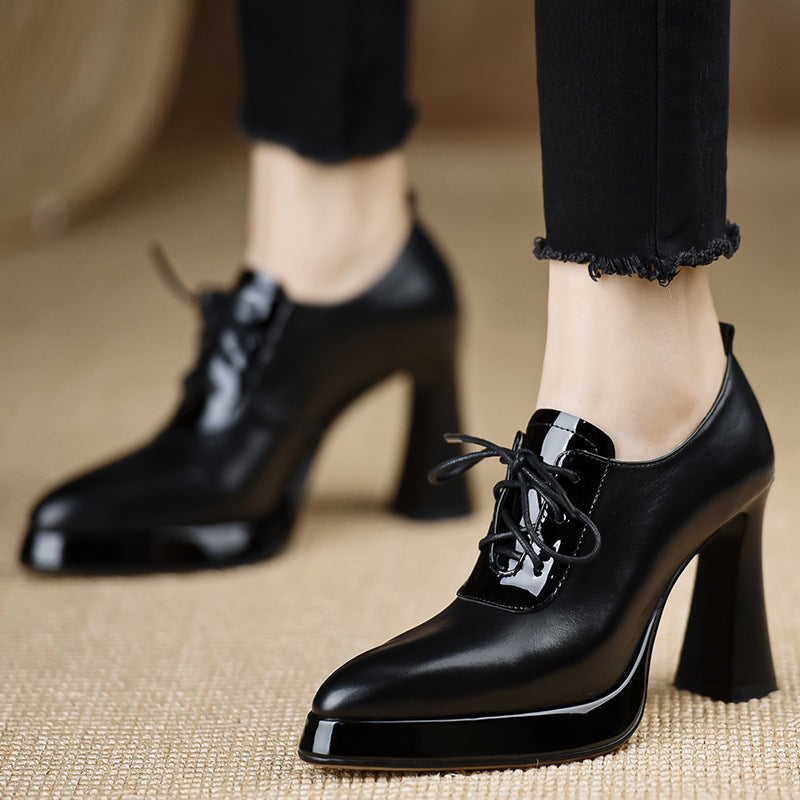 Grace Leather Heels product image 2