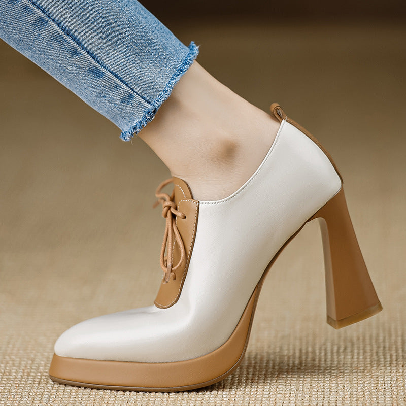 Grace Leather Heels product image 3