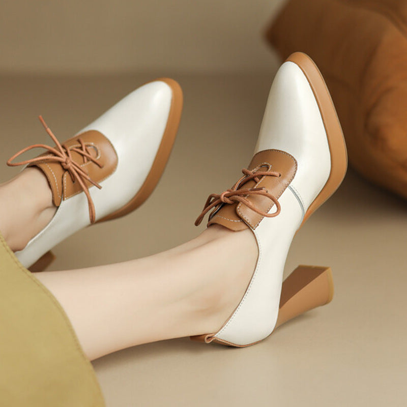 Grace Leather Heels product image 5