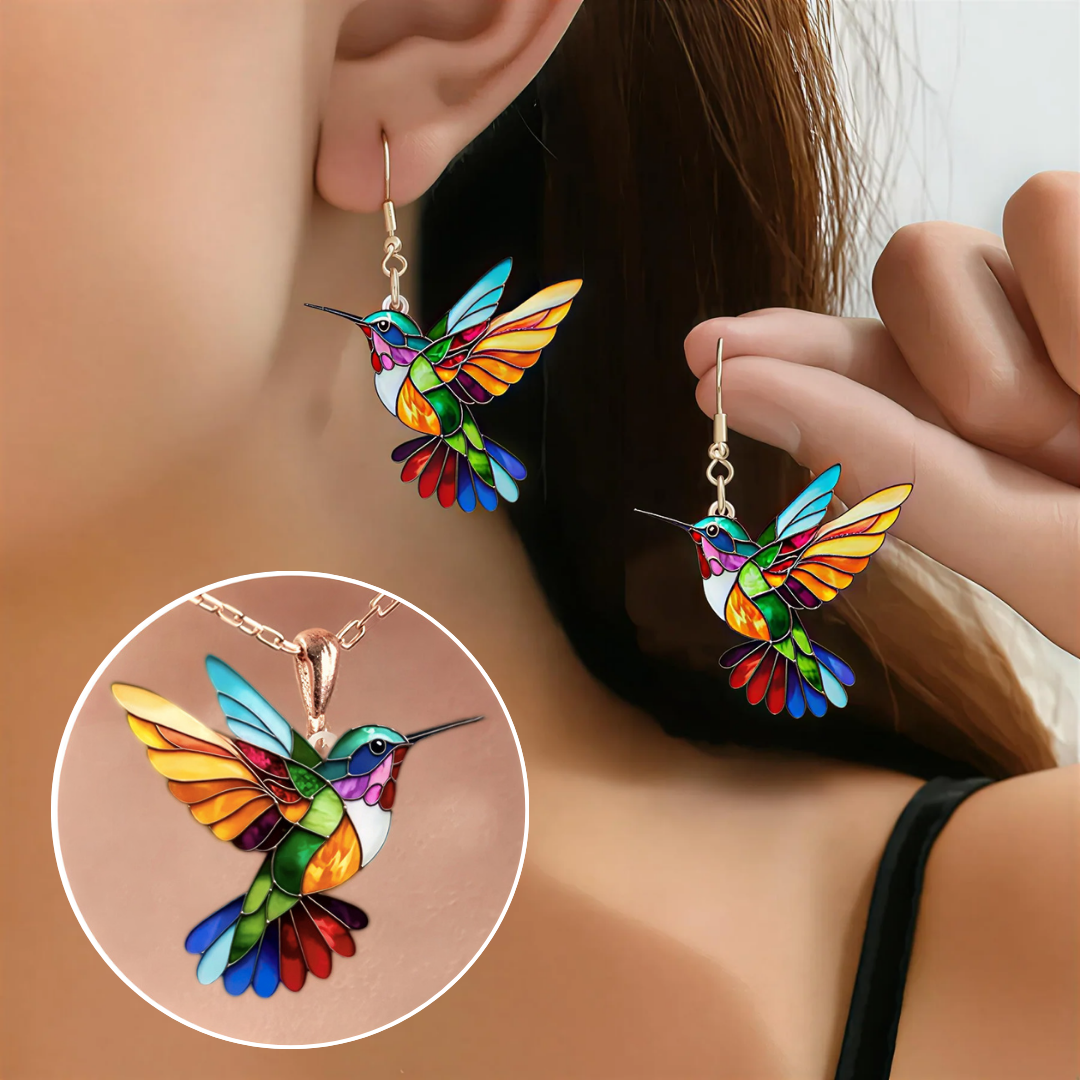 Harmony Hummingbird Jewelry Set product image 1