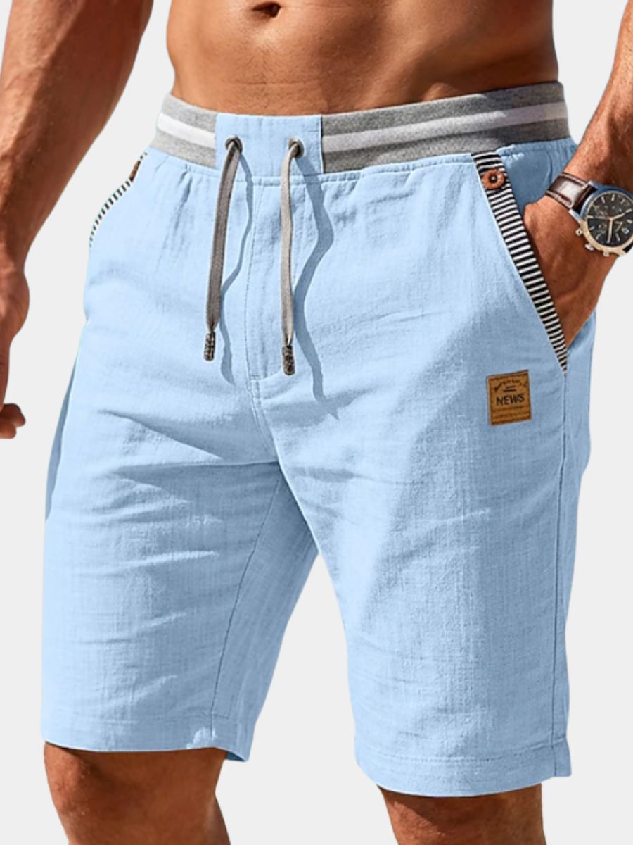 Levan Cotton Drawstring Shorts product image 1