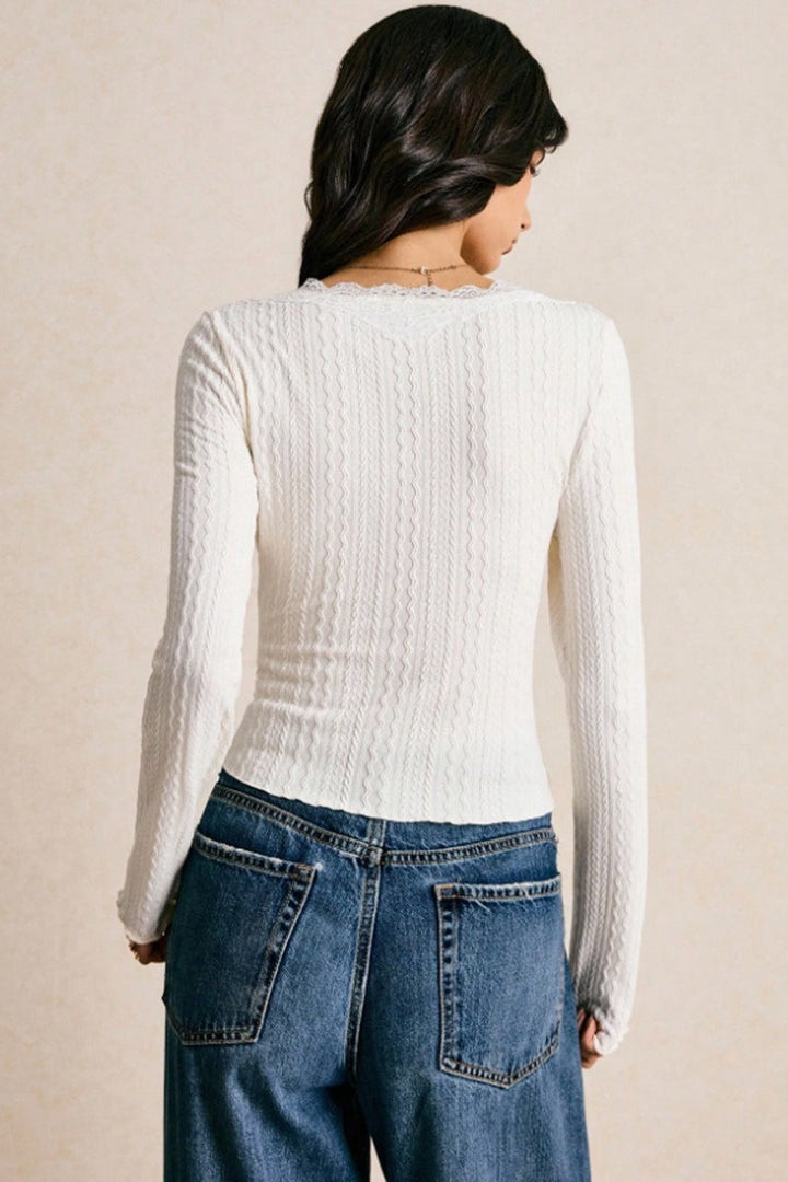 Liora Lace V-Neck Blouse product image 3