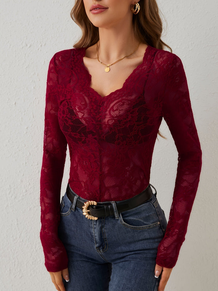 Lisette Sheer Lace Blouse product image 3