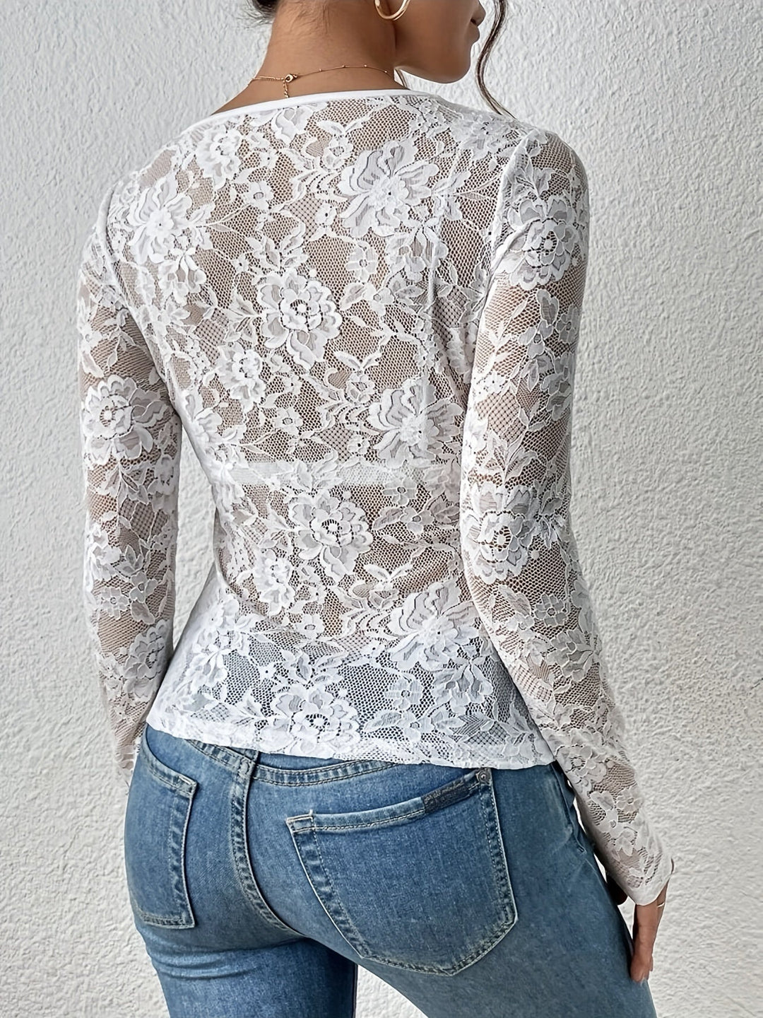 Lisette Sheer Lace Blouse product image 12